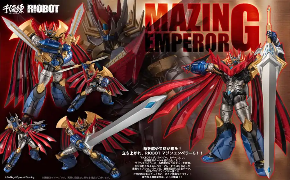 Mazinger Z Riobot Mazin Emperor G akciófigura 21 cm termékfotó