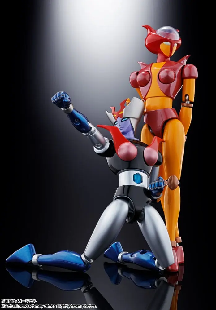 Mazinger Z Soul of Chogokin Diecast GX-08R Aphrodai A vs GX-09R Minerva X akciófigurák 16 cm termékfotó