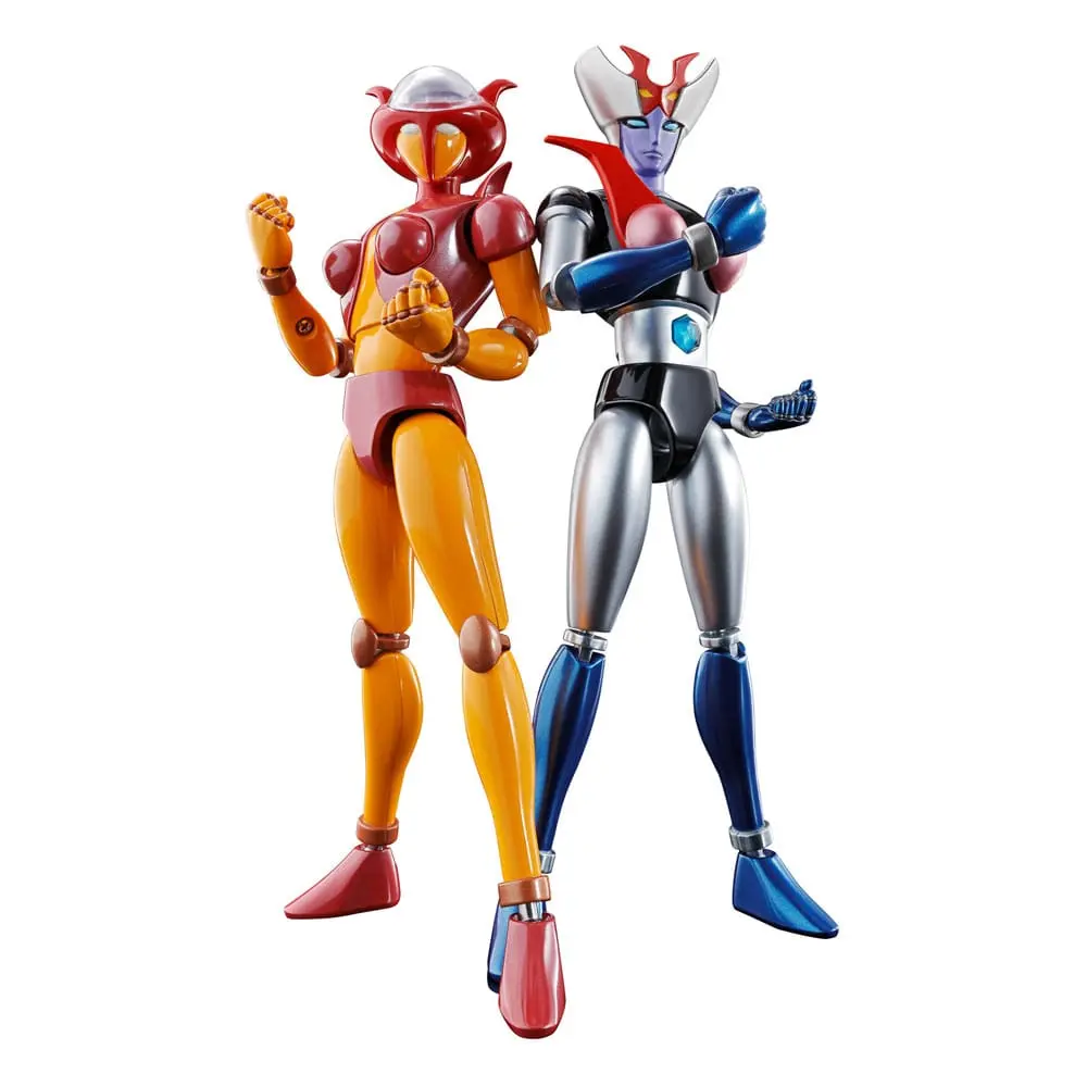 Mazinger Z Soul of Chogokin Diecast GX-08R Aphrodai A vs GX-09R Minerva X akciófigurák 16 cm termékfotó