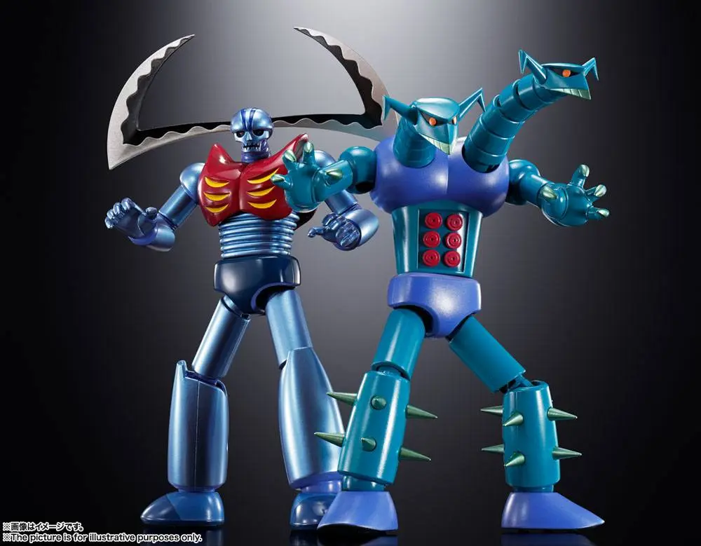 Mazinger Z Soul of Chogokin Diecast GX-25R GARADA K-7 & GX-26R DOUBULAS M-2 akciófigurák 16 cm termékfotó