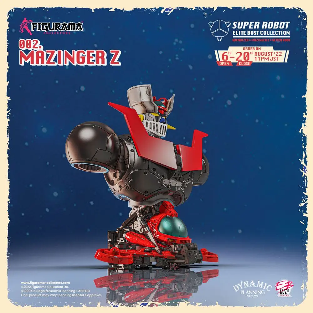 Mazinger Z Super Robot Elite 1/3 Mazinger Z mellszobor figura 26 cm termékfotó