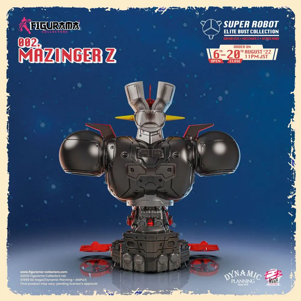 Mazinger Z Super Robot Elite 1/3 Mazinger Z mellszobor figura 26 cm termékfotó