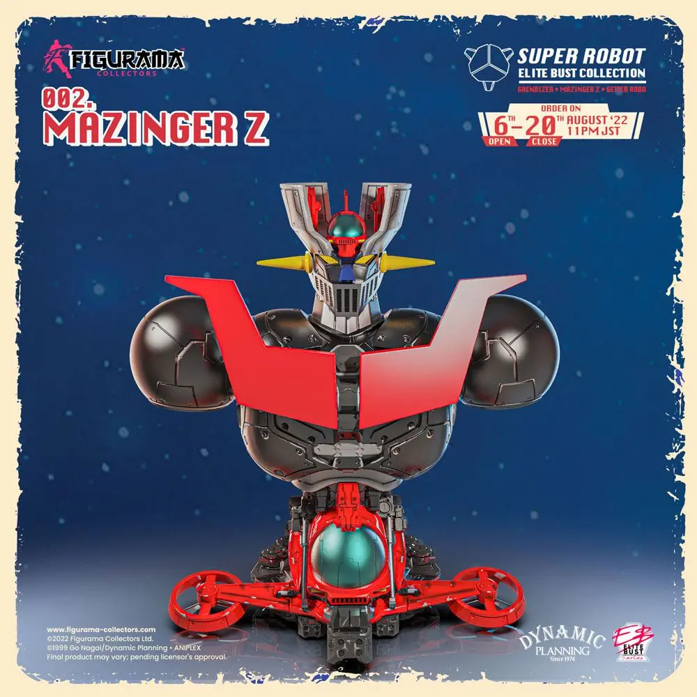 Mazinger Z Super Robot Elite 1/3 Mazinger Z mellszobor figura 26 cm termékfotó