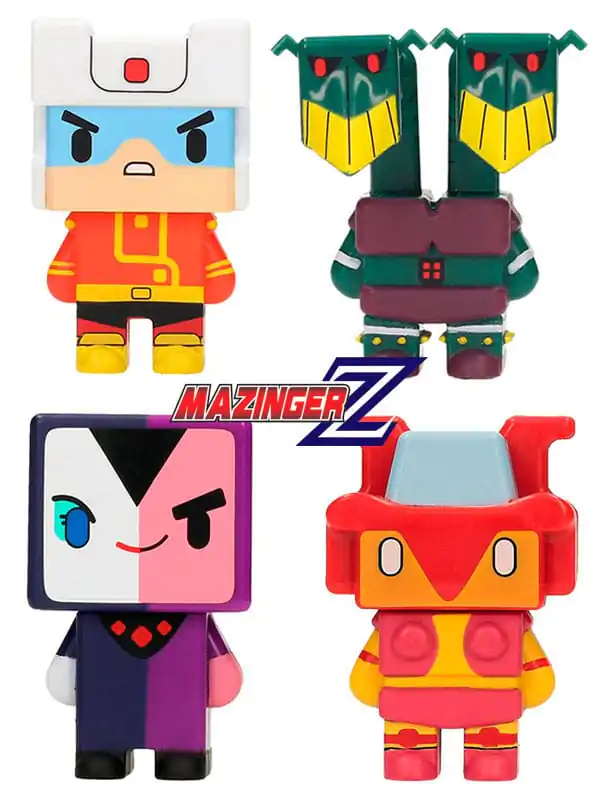 Mazinger Z Trading Pixel 004 4 db-os figura csomag 7 cm termékfotó