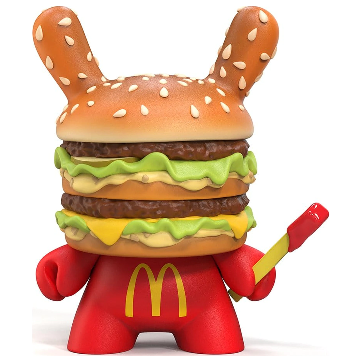 McDonald's Big Mac Vinyl Dunny Art figura 20 cm termékfotó