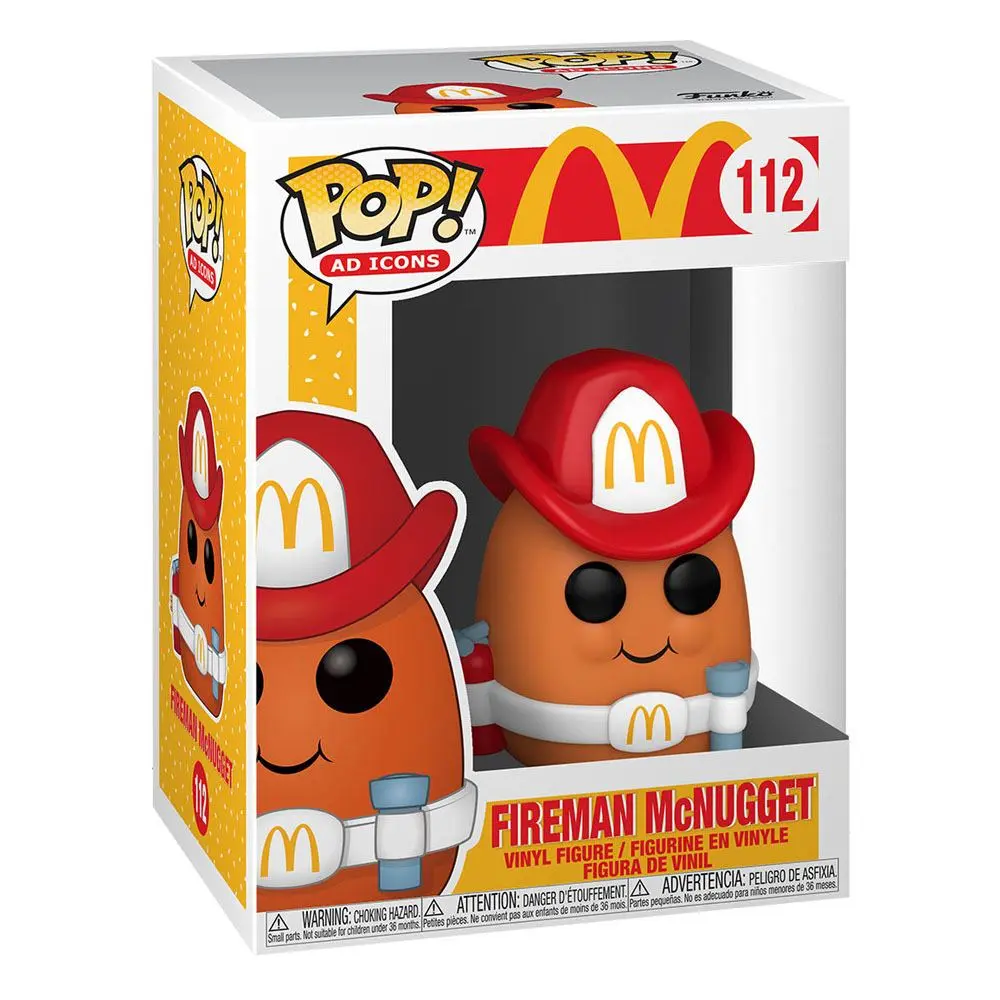 McDonald's POP! Ad Icons Vinyl Fireman Nugget figura 9 cm termékfotó