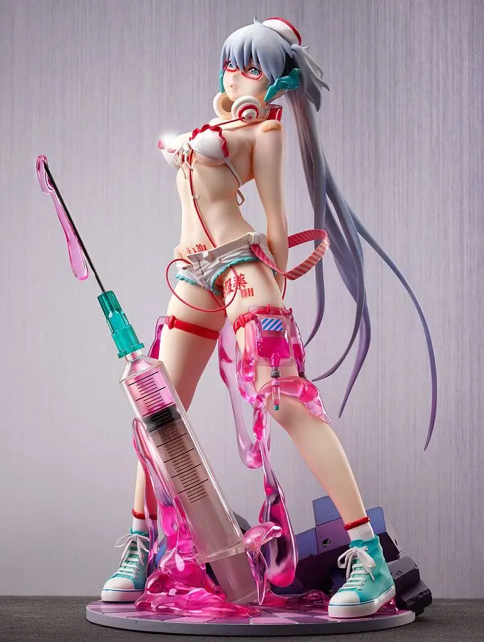 Mebae's Original Character 1/6.5 Sakurako's Injection! PVC szobor figura 25 cm termékfotó