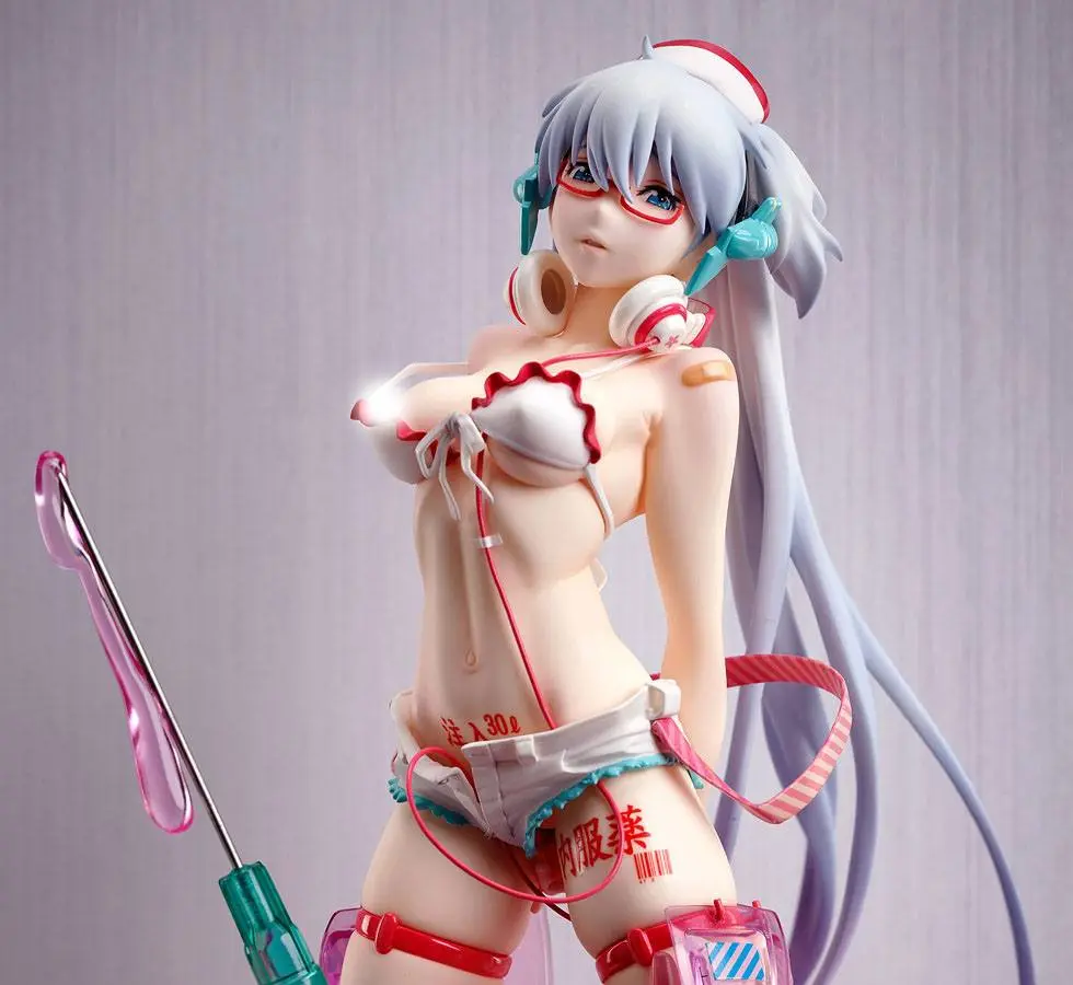 Mebae's Original Character 1/6.5 Sakurako's Injection! PVC szobor figura 25 cm termékfotó