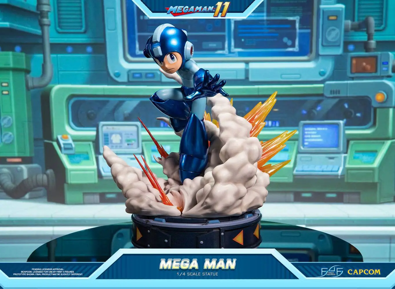 Mega Man 11 1/4 Mega Man szobor figura 42 cm termékfotó