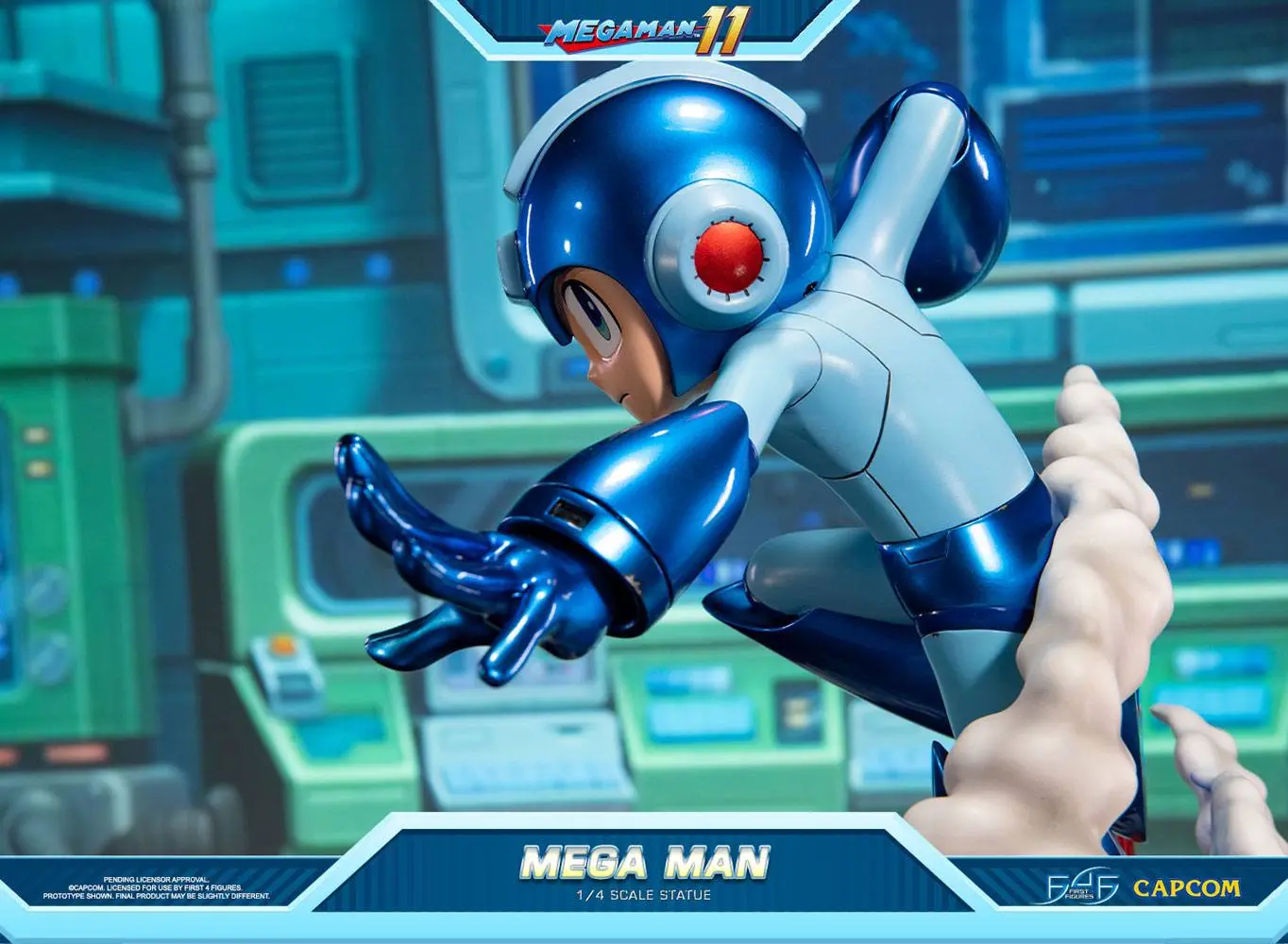 Mega Man 11 1/4 Mega Man szobor figura 42 cm termékfotó