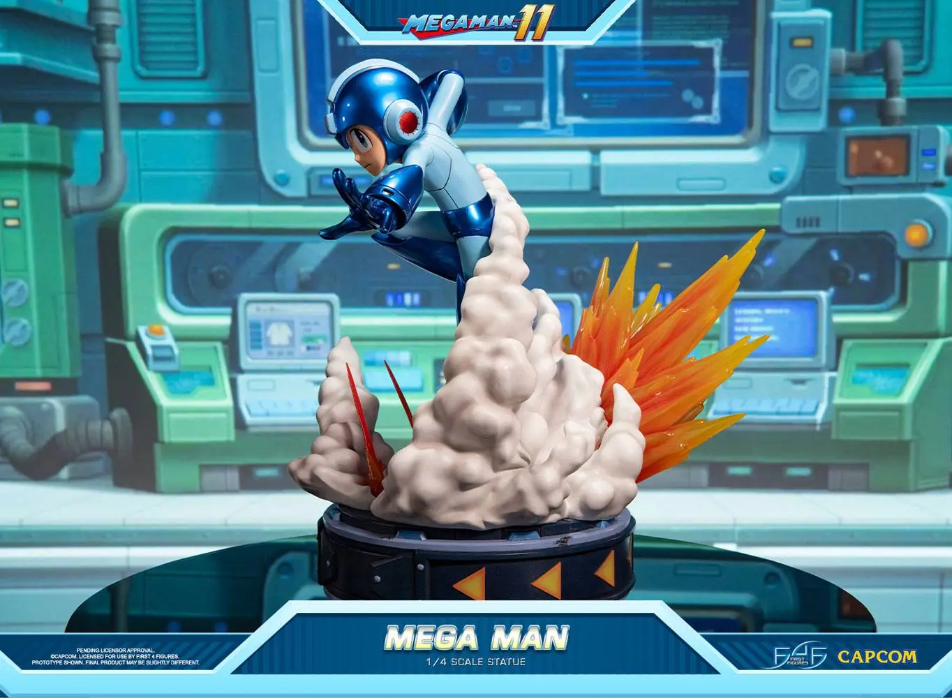 Mega Man 11 1/4 Mega Man szobor figura 42 cm termékfotó