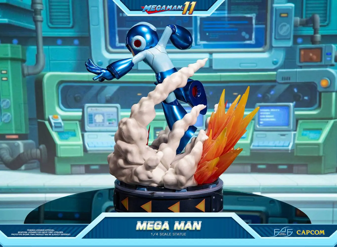 Mega Man 11 1/4 Mega Man szobor figura 42 cm termékfotó