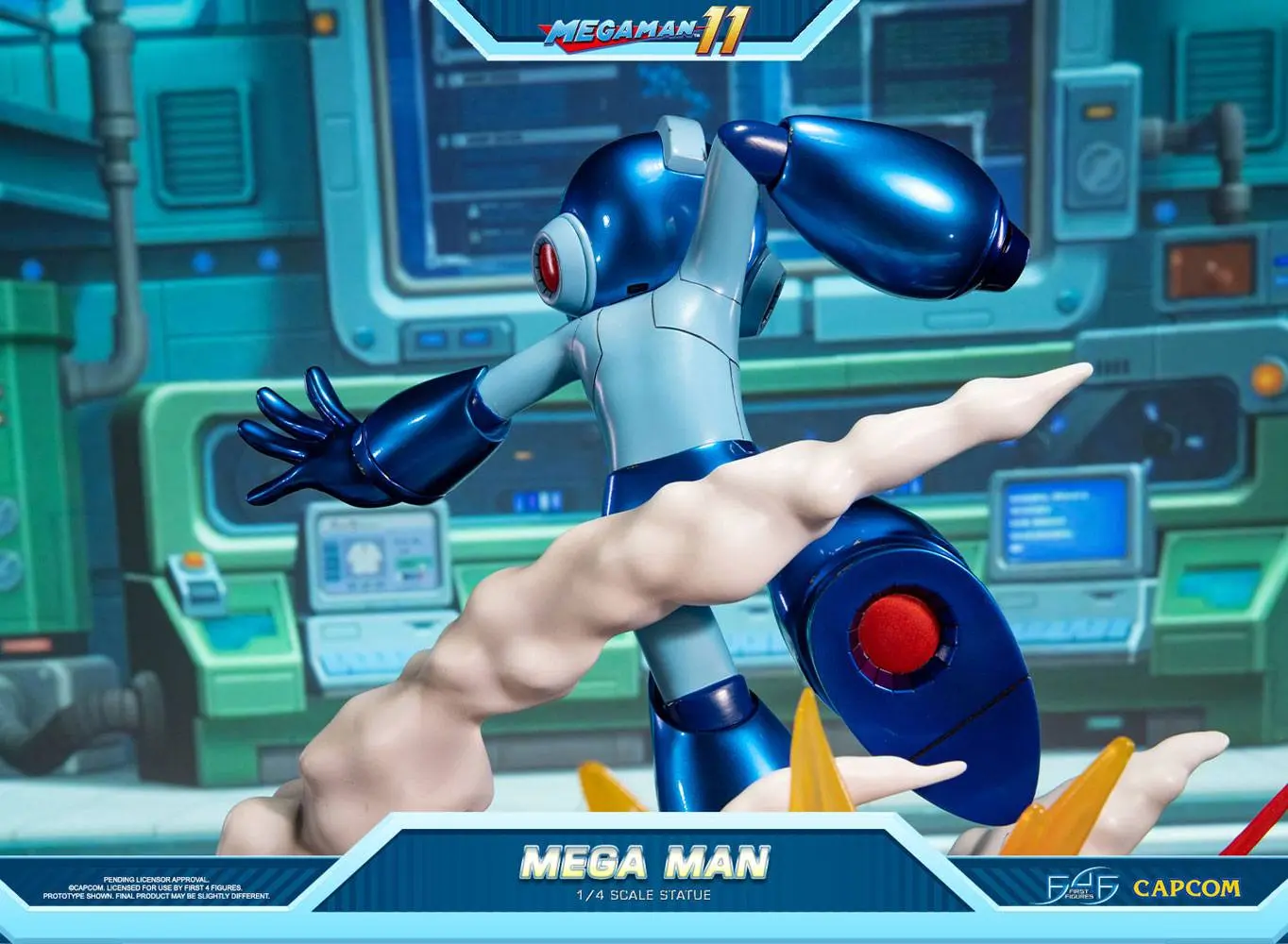 Mega Man 11 1/4 Mega Man szobor figura 42 cm termékfotó
