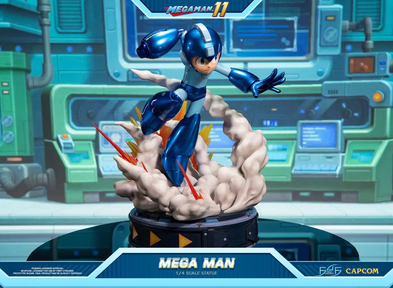Mega Man 11 1/4 Mega Man szobor figura 42 cm termékfotó