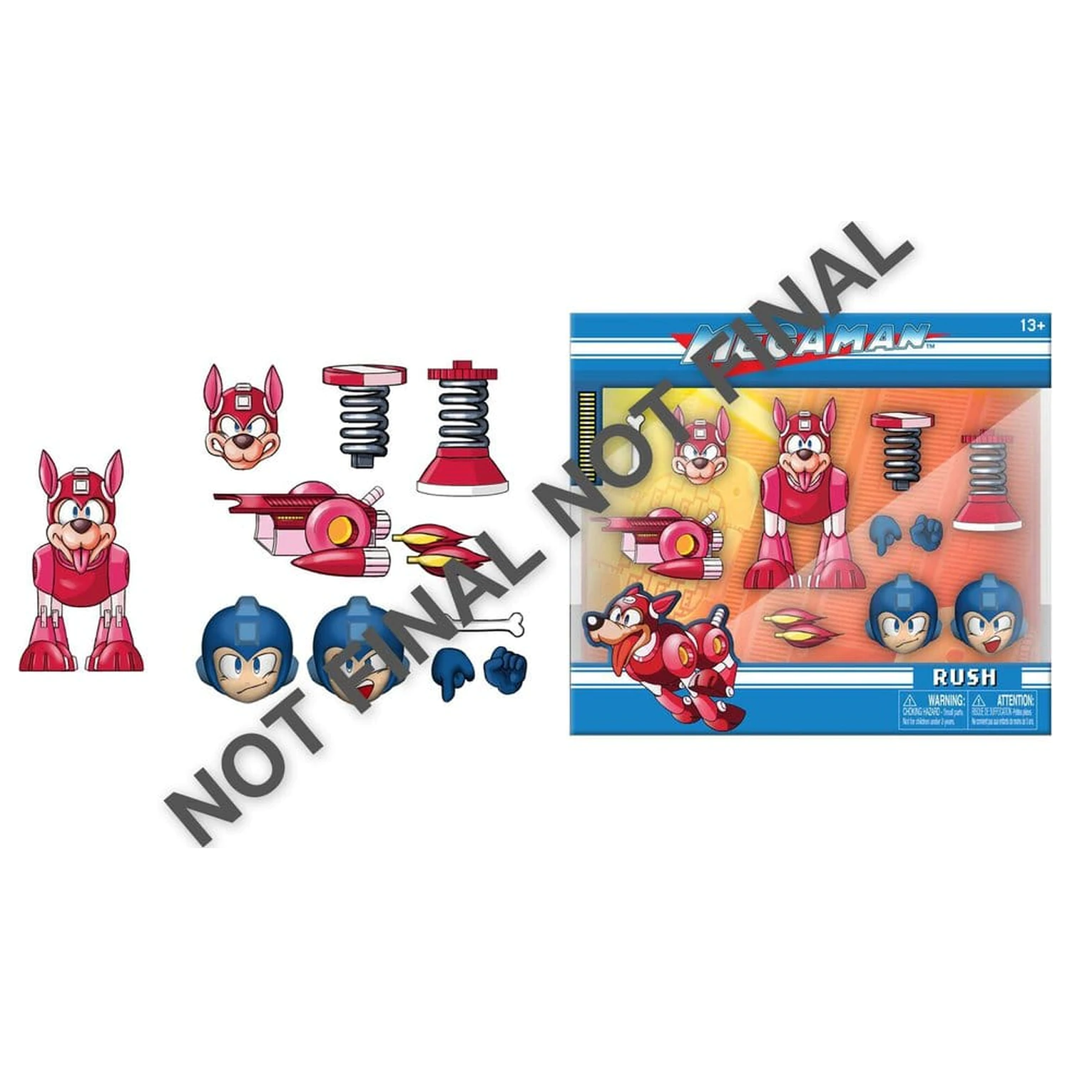 Mega Man akciófigura Rush 7 cm termékfotó