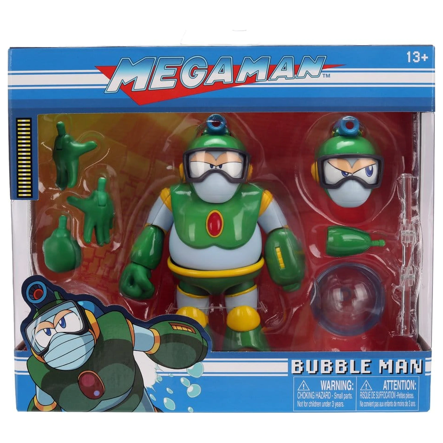 Mega Man Bubble Man akciófigura 11 cm termékfotó