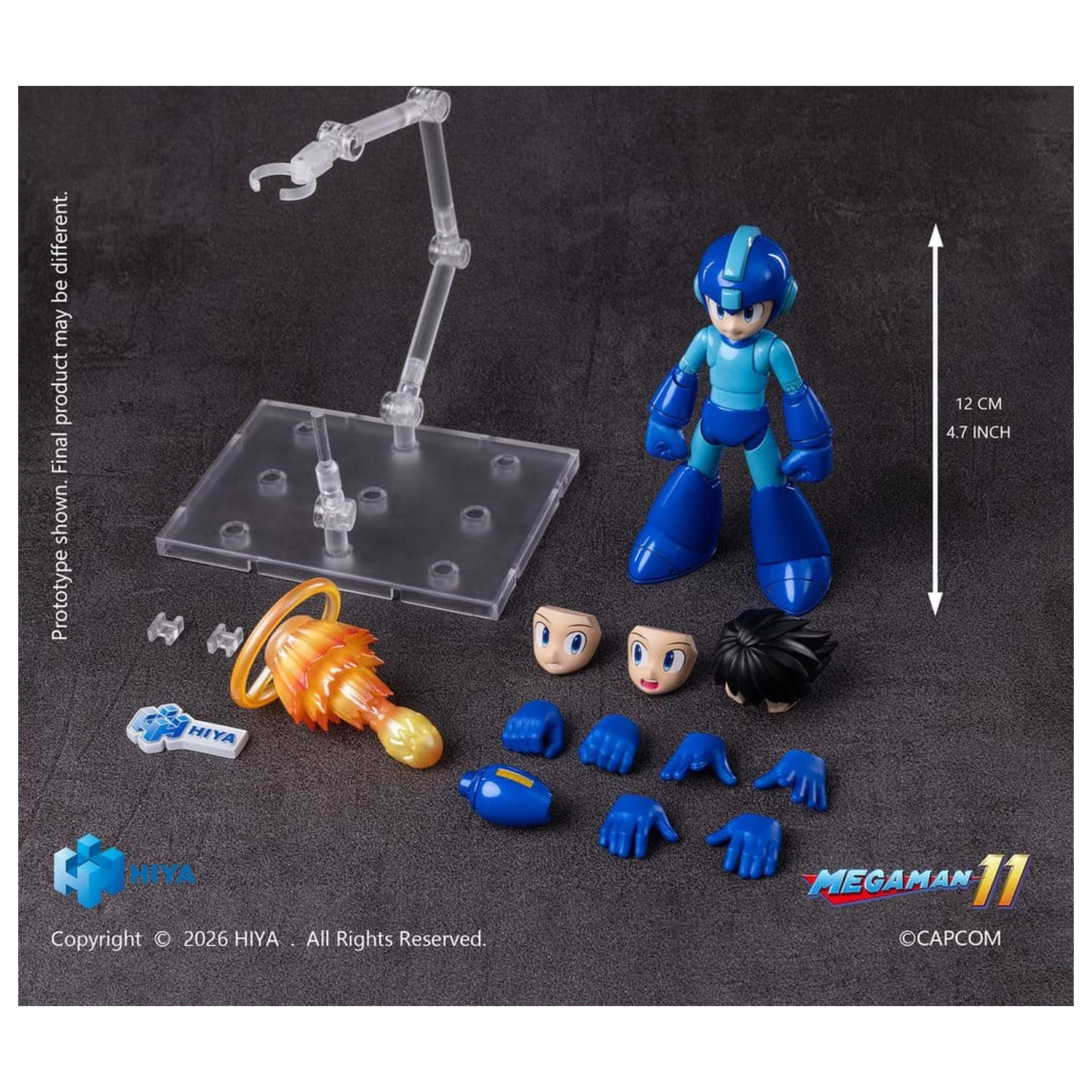 Mega Man Exquisite Basic Series akciófigura Mega Man 12 cm termékfotó