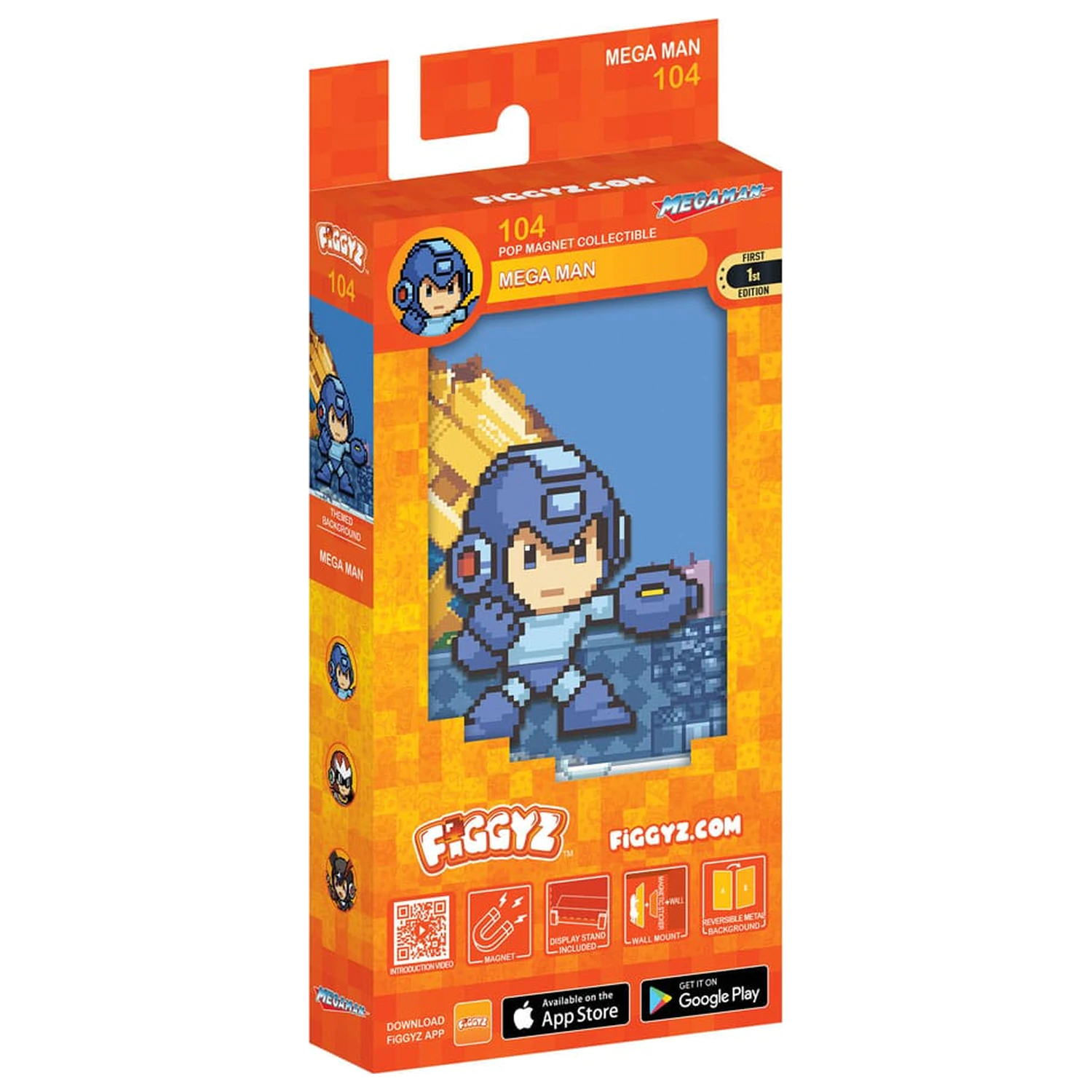 Mega Man FiGGYZ gyűjthető hűtőmágnes Mega Man 11 cm termékfotó
