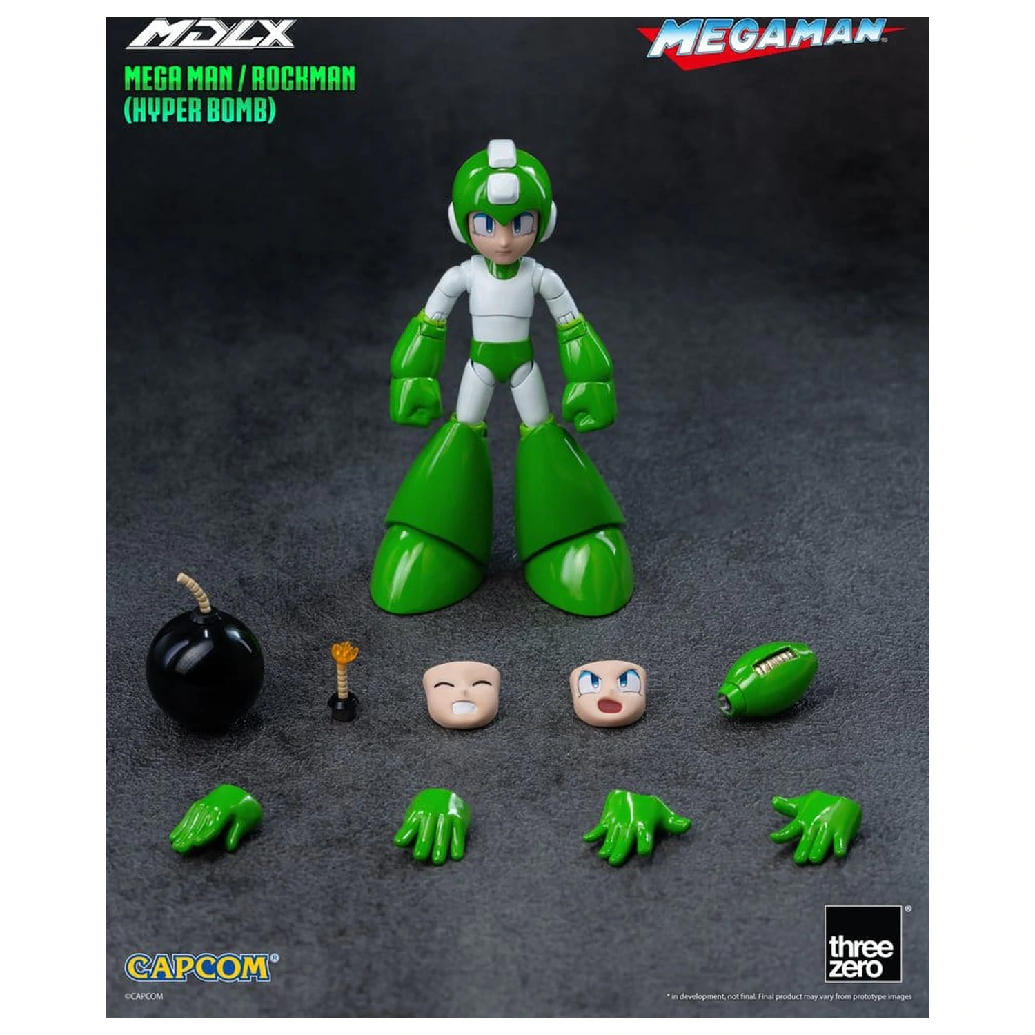 Mega Man MDLX akciófigura Mega Man / Rockman (Hyper Bomb) 10 cm termékfotó