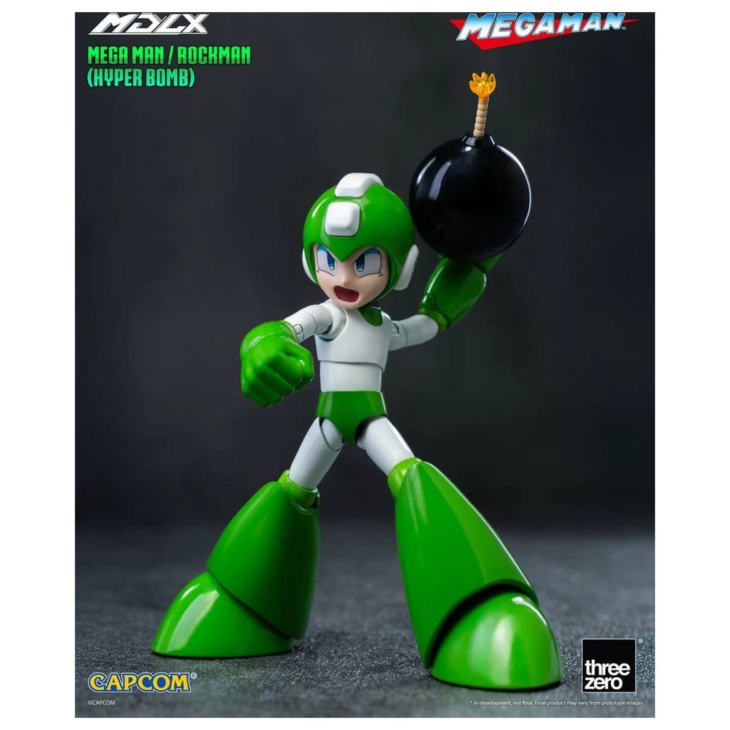 Mega Man MDLX akciófigura Mega Man / Rockman (Hyper Bomb) 10 cm termékfotó