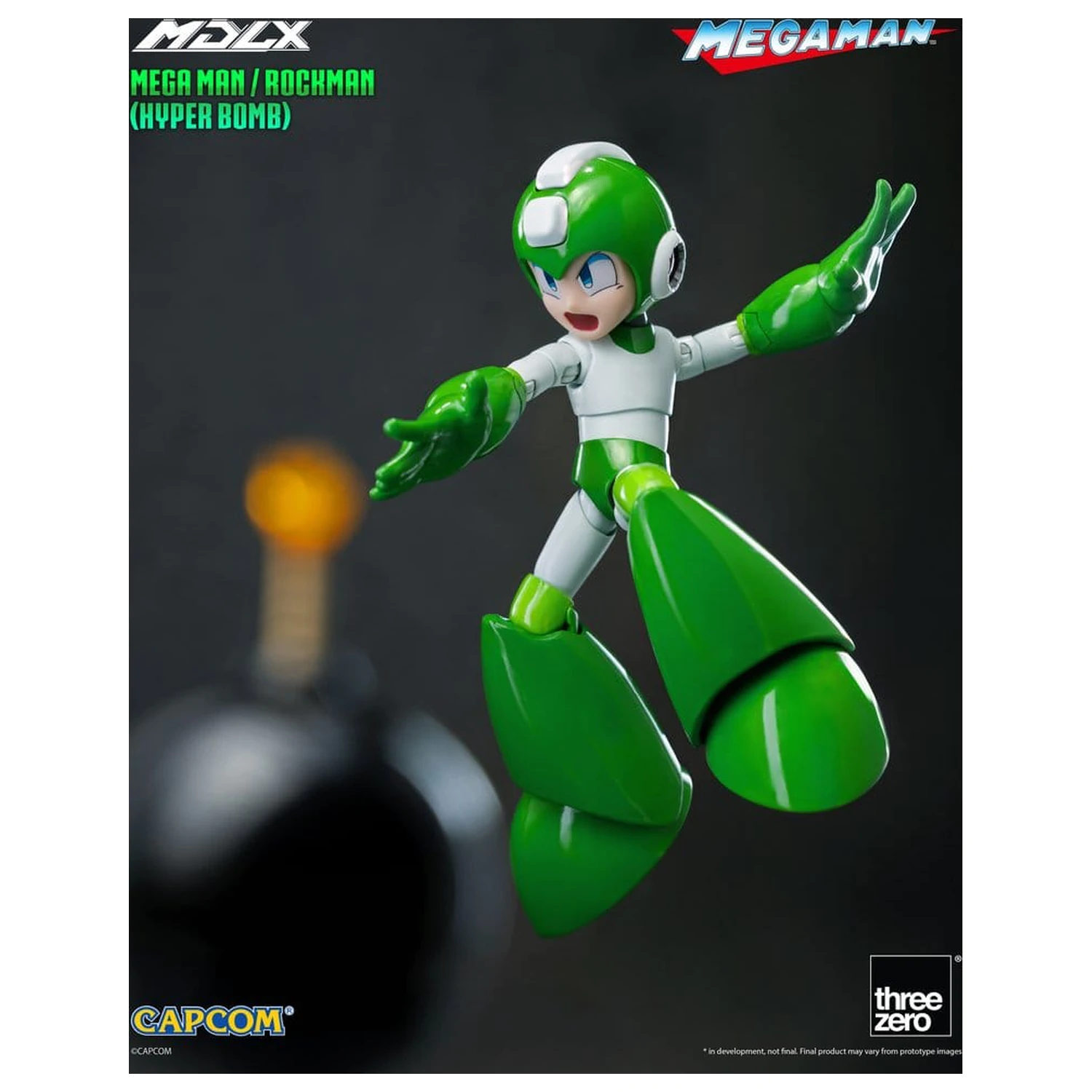 Mega Man MDLX akciófigura Mega Man / Rockman (Hyper Bomb) 10 cm termékfotó