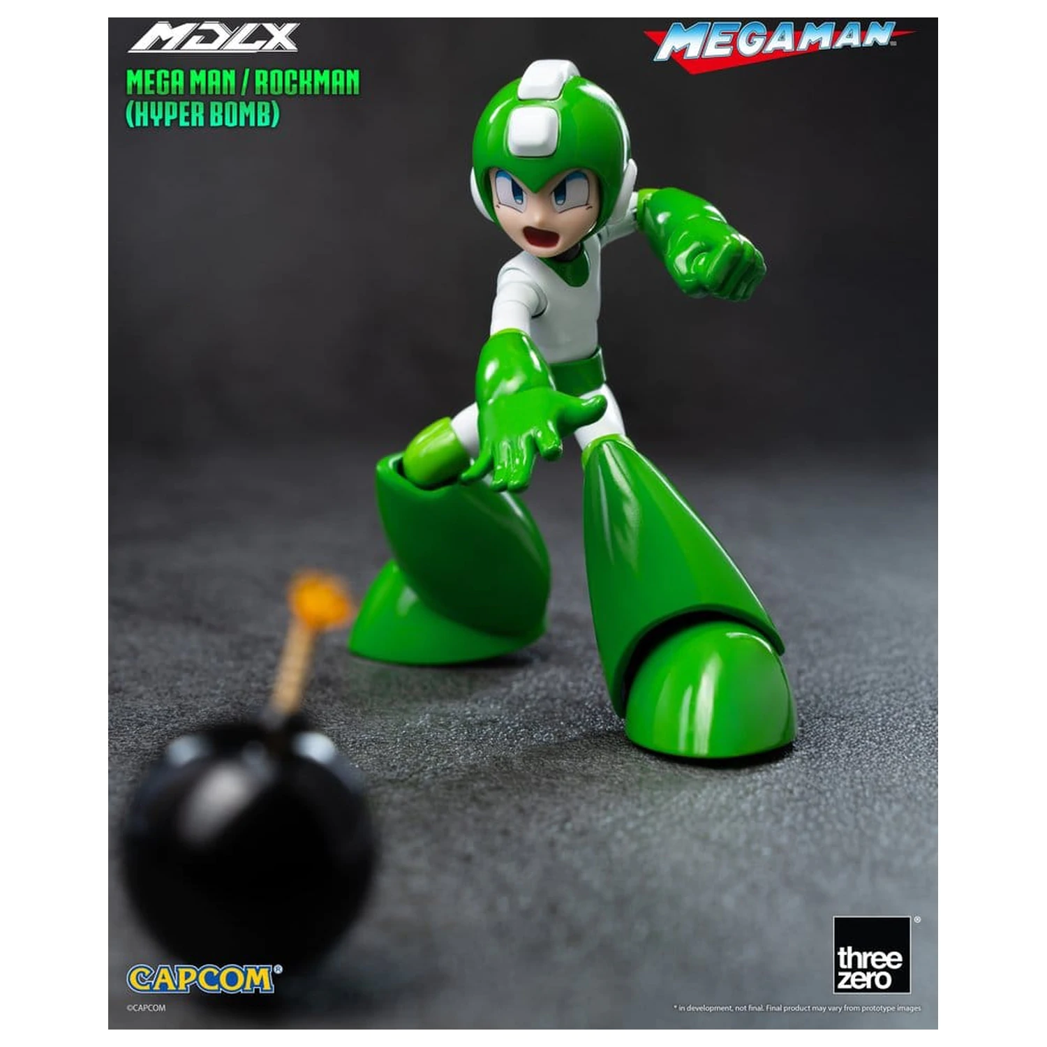 Mega Man MDLX akciófigura Mega Man / Rockman (Hyper Bomb) 10 cm termékfotó