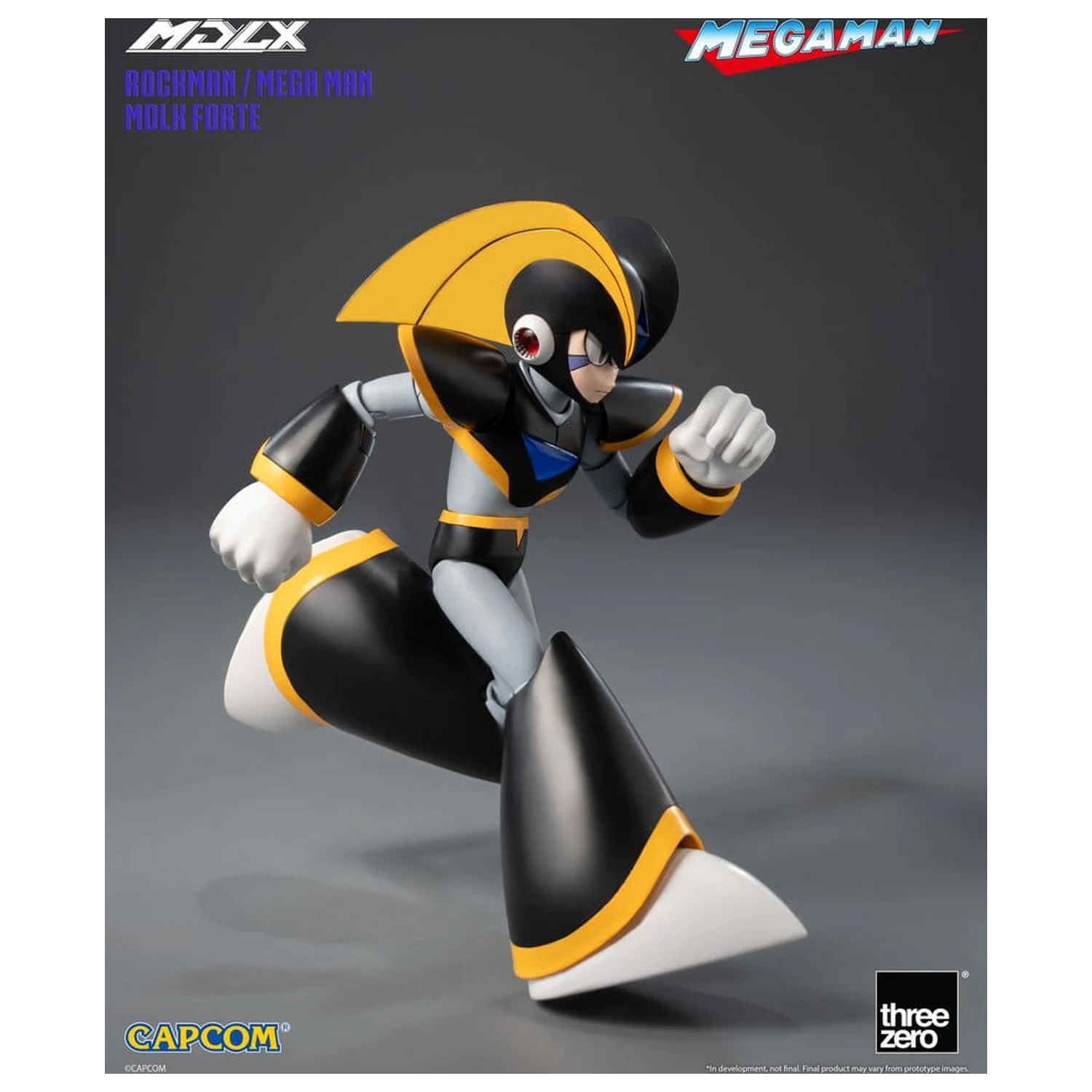 Mega Man MDLX akciófigura Rockman / Mega Man Forte 10 cm termékfotó