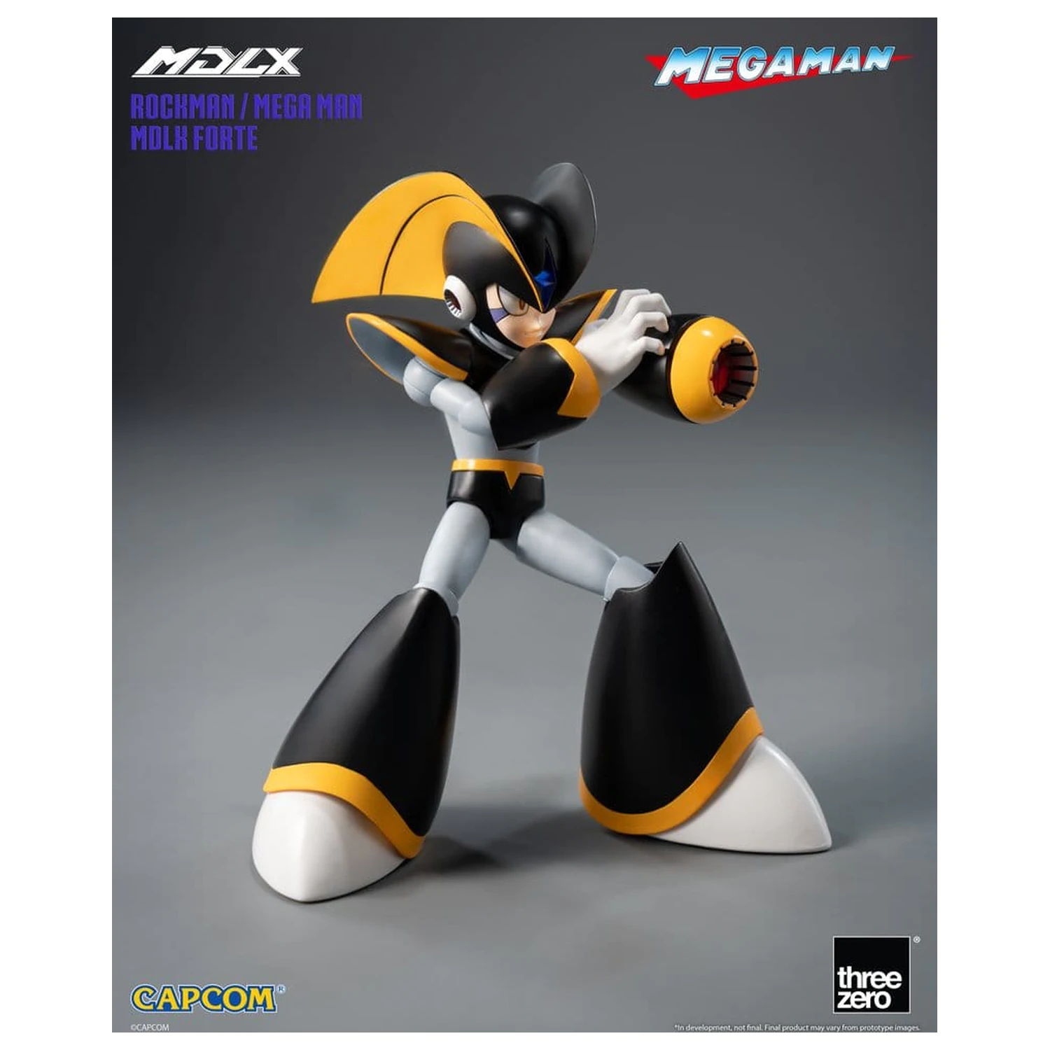 Mega Man MDLX akciófigura Rockman / Mega Man Forte 10 cm termékfotó
