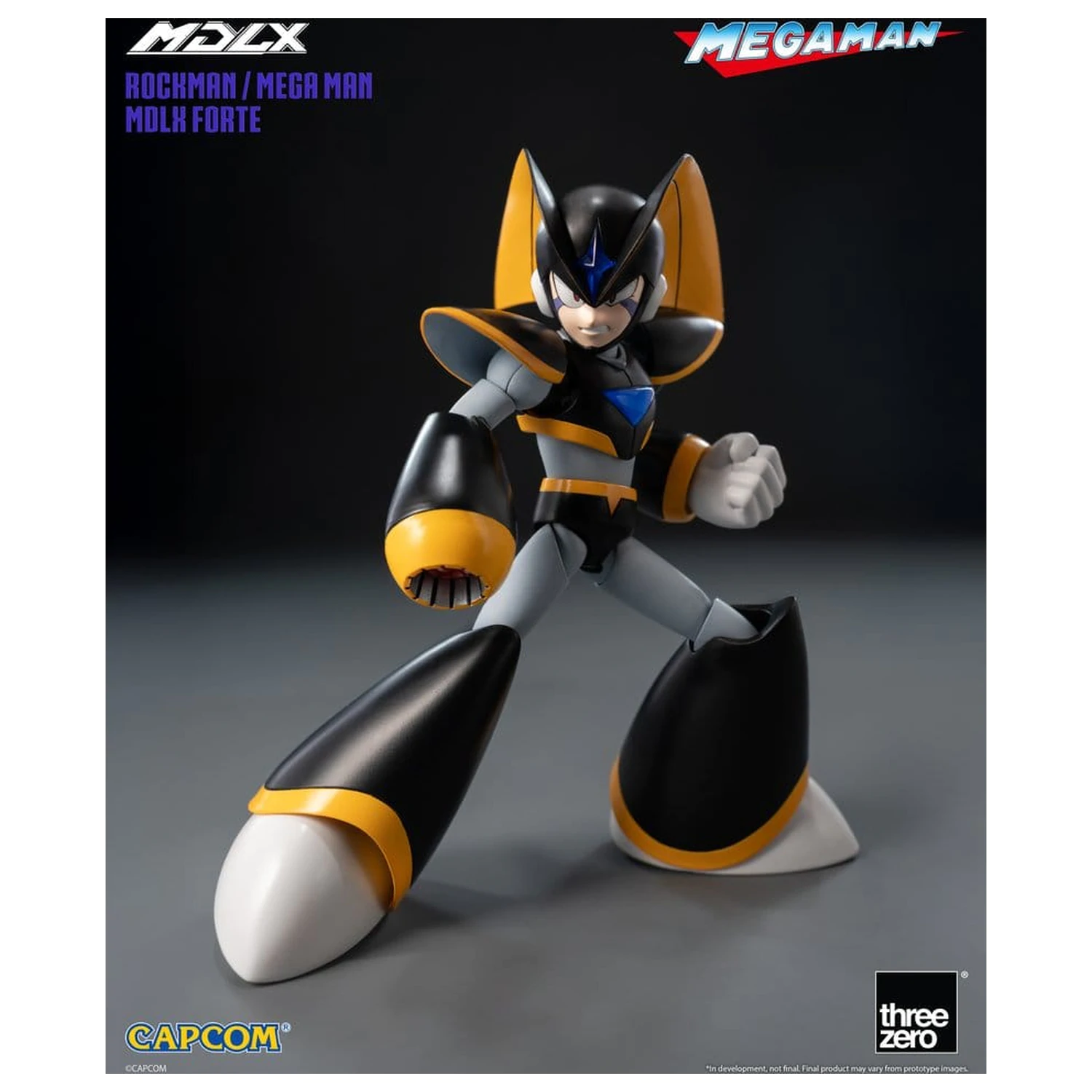 Mega Man MDLX akciófigura Rockman / Mega Man Forte 10 cm termékfotó