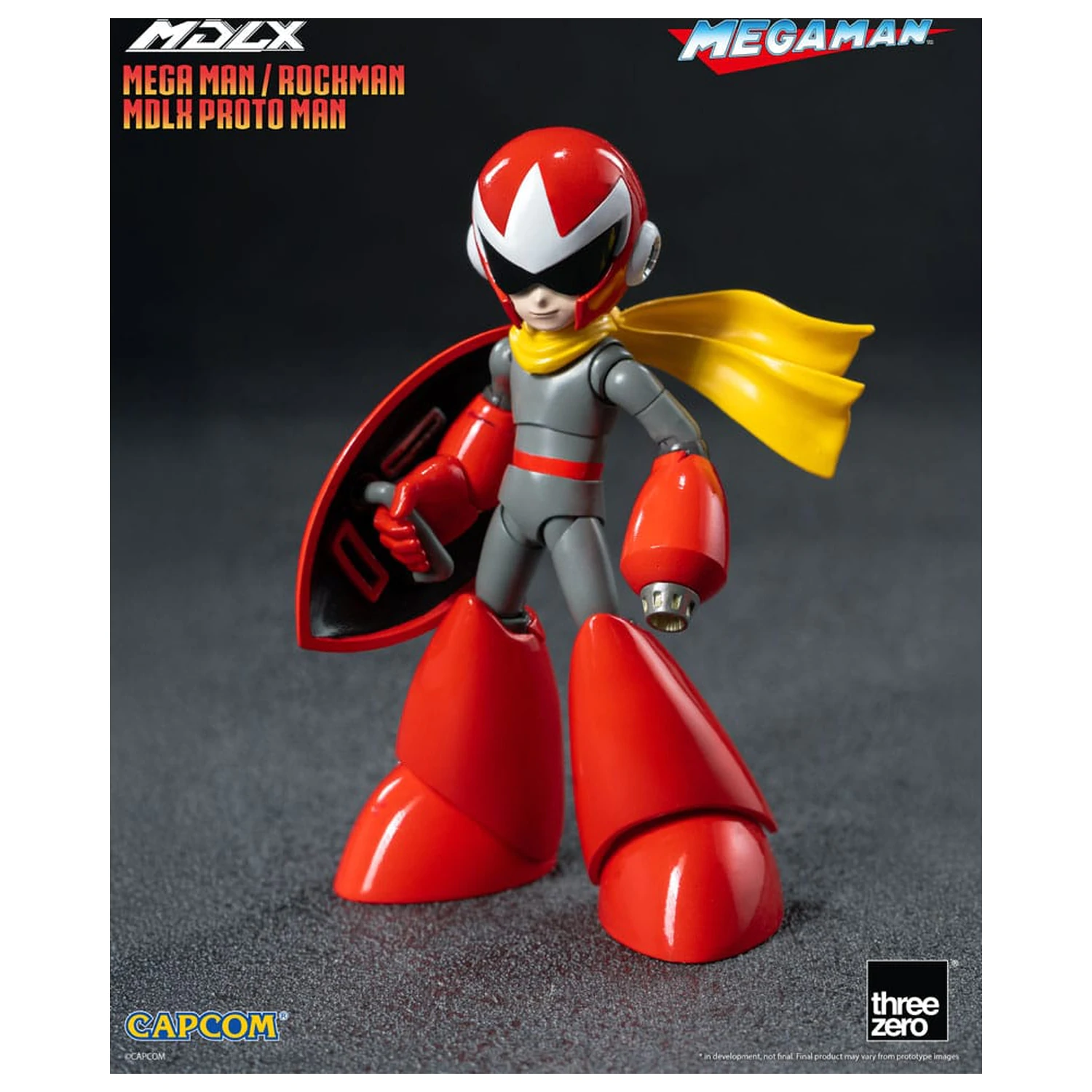 Mega Man MDLX akciófigura Rockman / Mega Man Proto Man 10 cm termékfotó