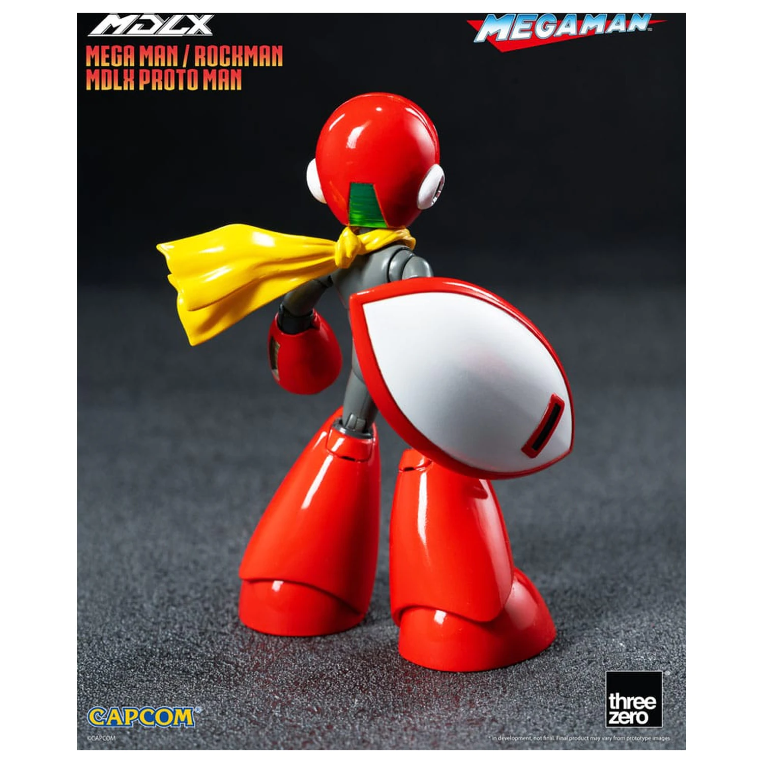 Mega Man MDLX akciófigura Rockman / Mega Man Proto Man 10 cm termékfotó