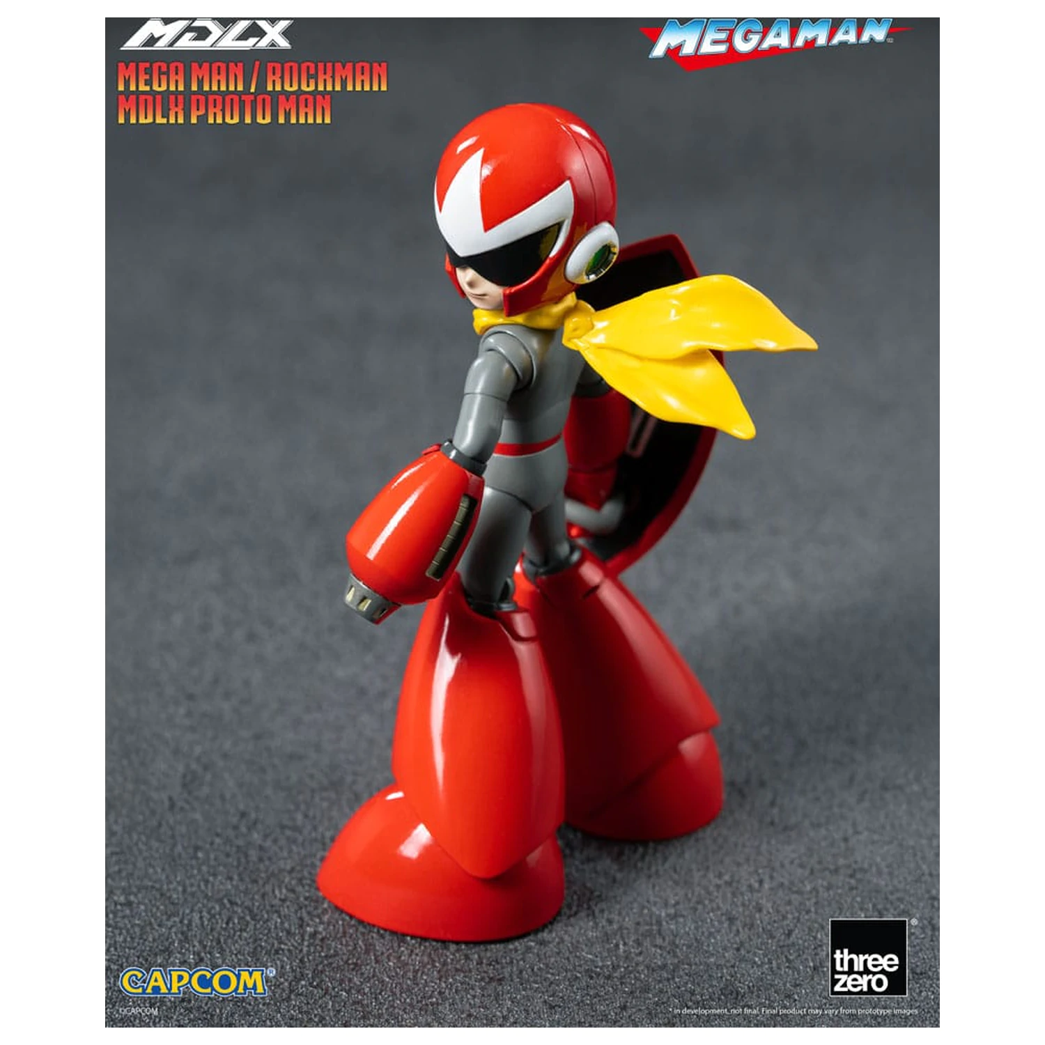 Mega Man MDLX akciófigura Rockman / Mega Man Proto Man 10 cm termékfotó