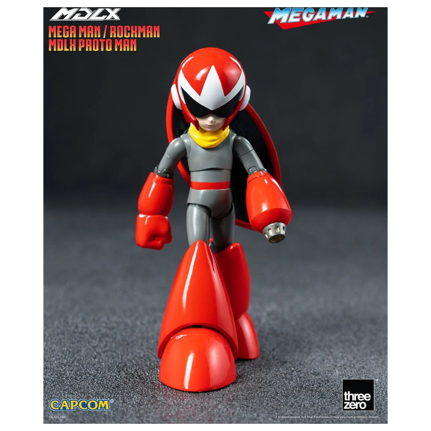 Mega Man MDLX akciófigura Rockman / Mega Man Proto Man 10 cm termékfotó
