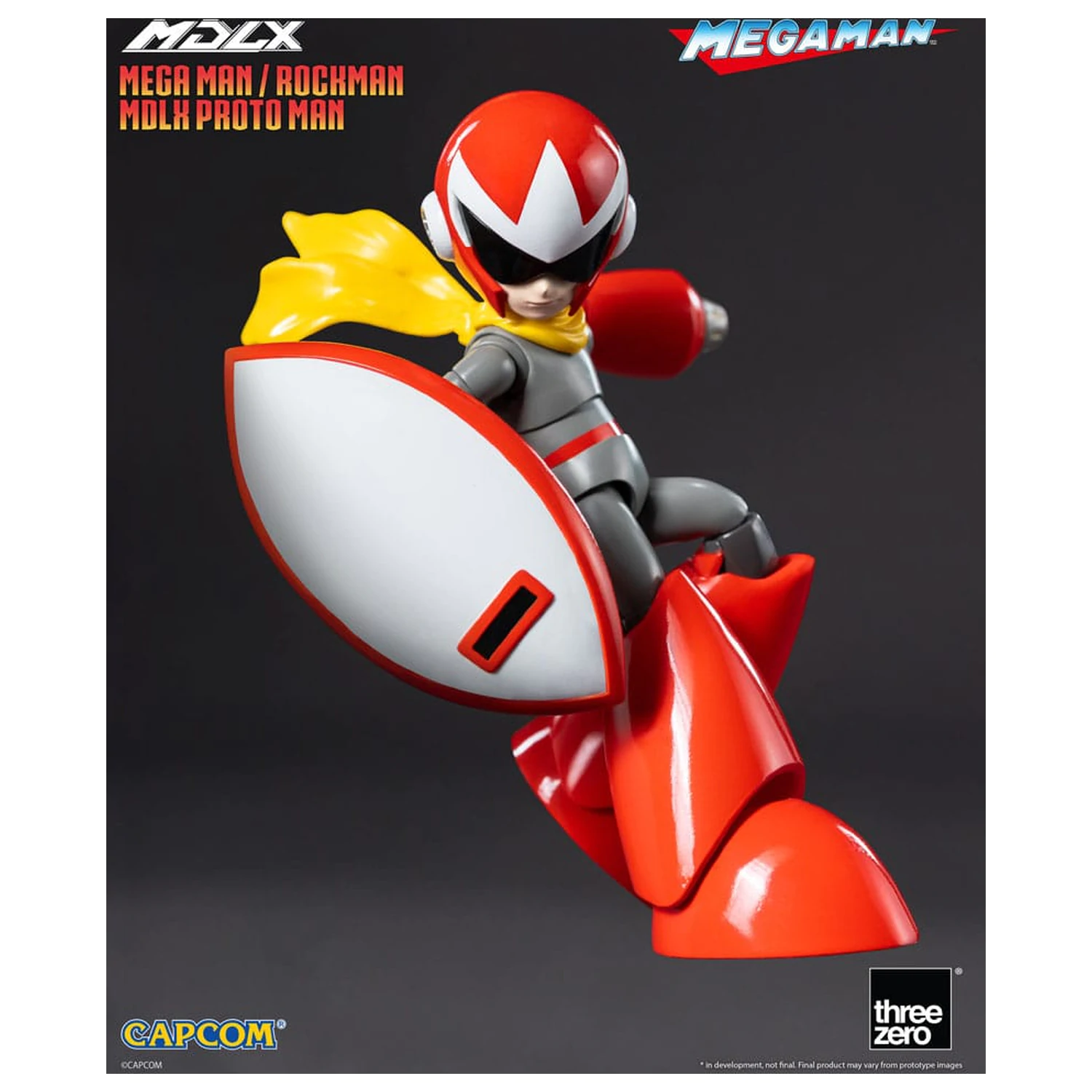 Mega Man MDLX akciófigura Rockman / Mega Man Proto Man 10 cm termékfotó