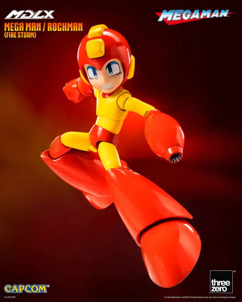 Mega Man MDLX Mega Man / Rockman (Fire Storm) akciófigura 10 cm termékfotó