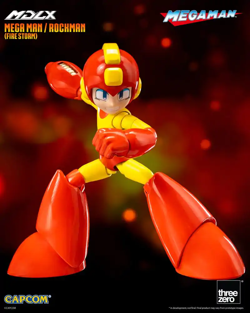 Mega Man MDLX Mega Man / Rockman (Fire Storm) akciófigura 10 cm termékfotó