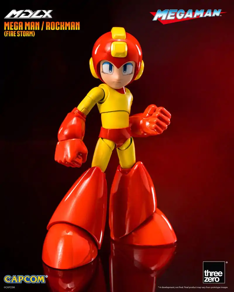 Mega Man MDLX Mega Man / Rockman (Fire Storm) akciófigura 10 cm termékfotó