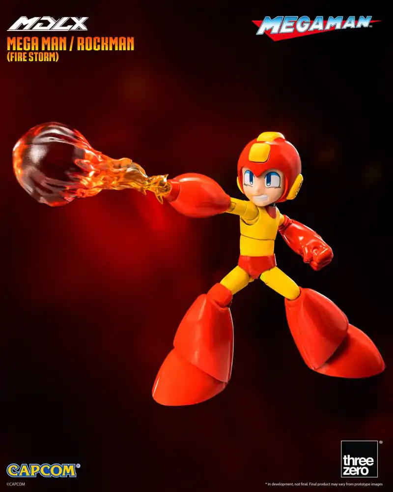 Mega Man MDLX Mega Man / Rockman (Fire Storm) akciófigura 10 cm termékfotó