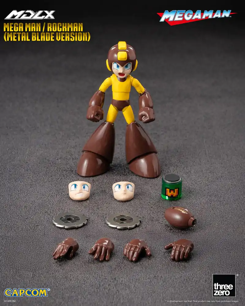 Mega Man MDLX Mega Man / Rockman (Metal Blade Version) akciófigura 10 cm termékfotó