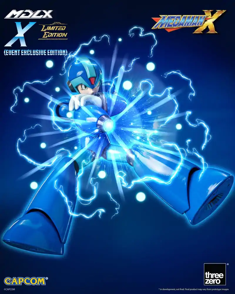 Mega Man MDLX Rockman X / Mega Man X akciófigura 12 cm termékfotó