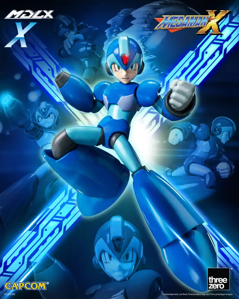 Mega Man MDLX Rockman X / Mega Man X akciófigura 12 cm termékfotó