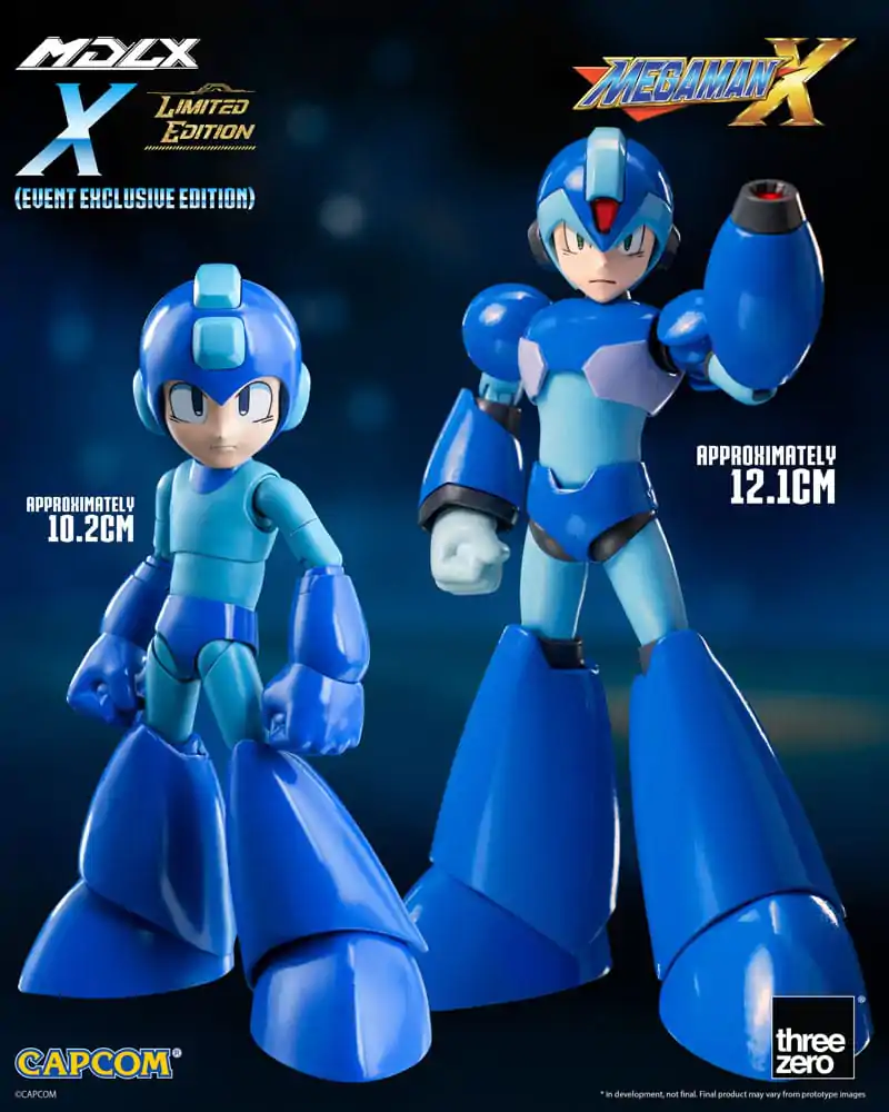 Mega Man MDLX Rockman X / Mega Man X akciófigura 12 cm termékfotó