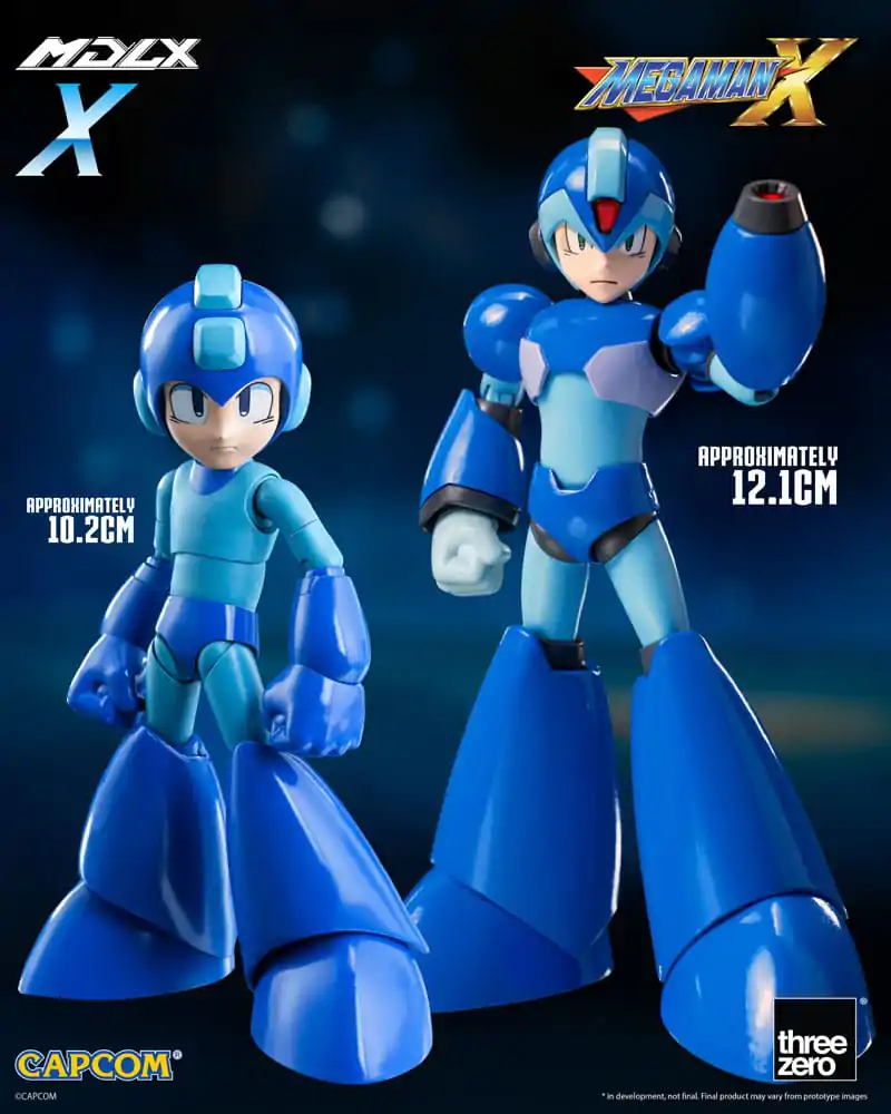 Mega Man MDLX Rockman X / Mega Man X akciófigura 12 cm termékfotó