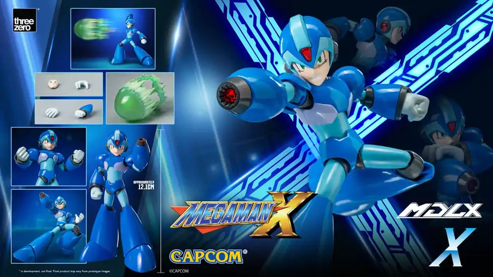 Mega Man MDLX Rockman X / Mega Man X akciófigura 12 cm termékfotó