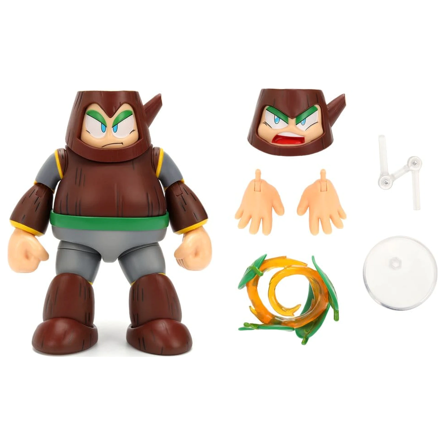 Mega Man Wood Man akciófigura 11 cm termékfotó