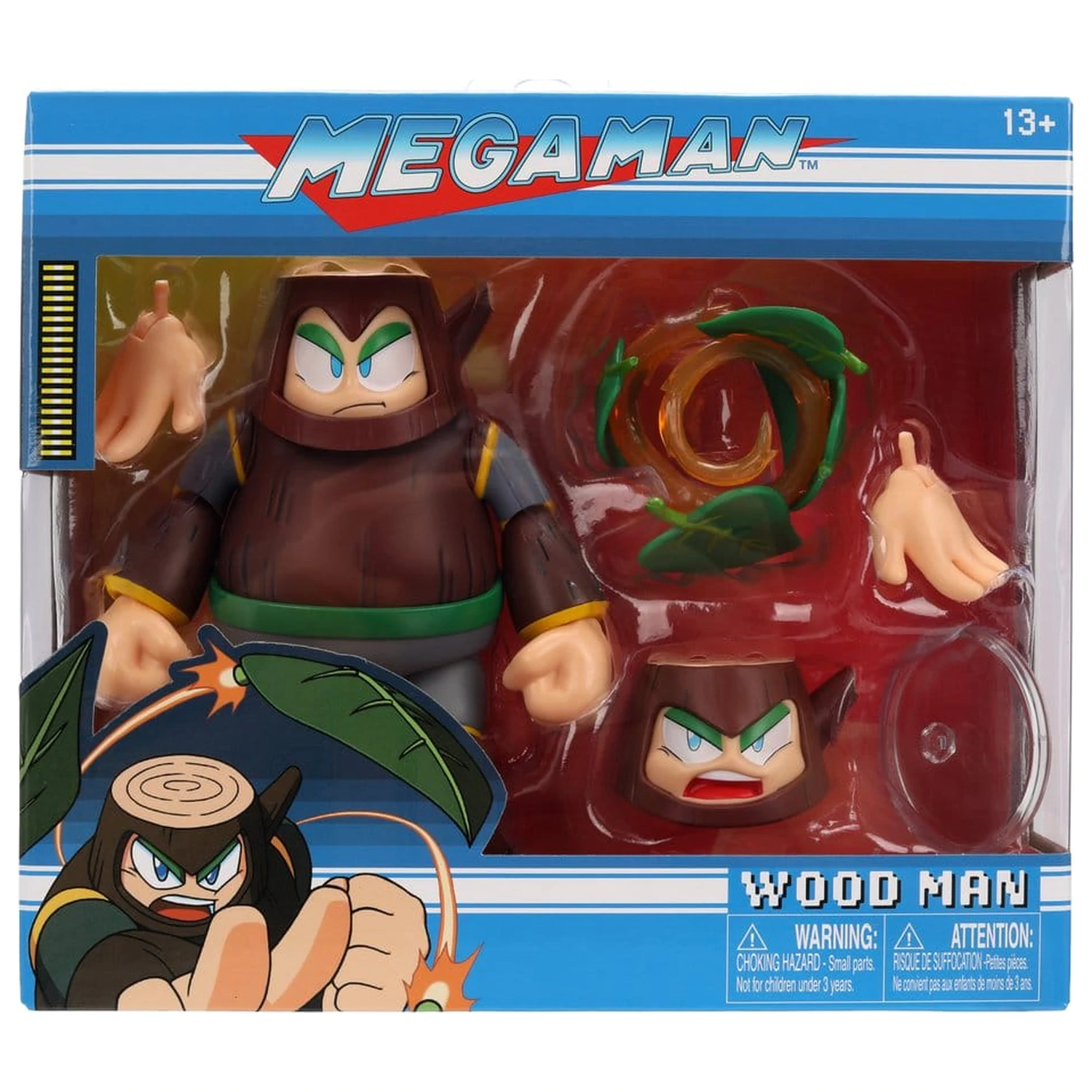 Mega Man Wood Man akciófigura 11 cm termékfotó