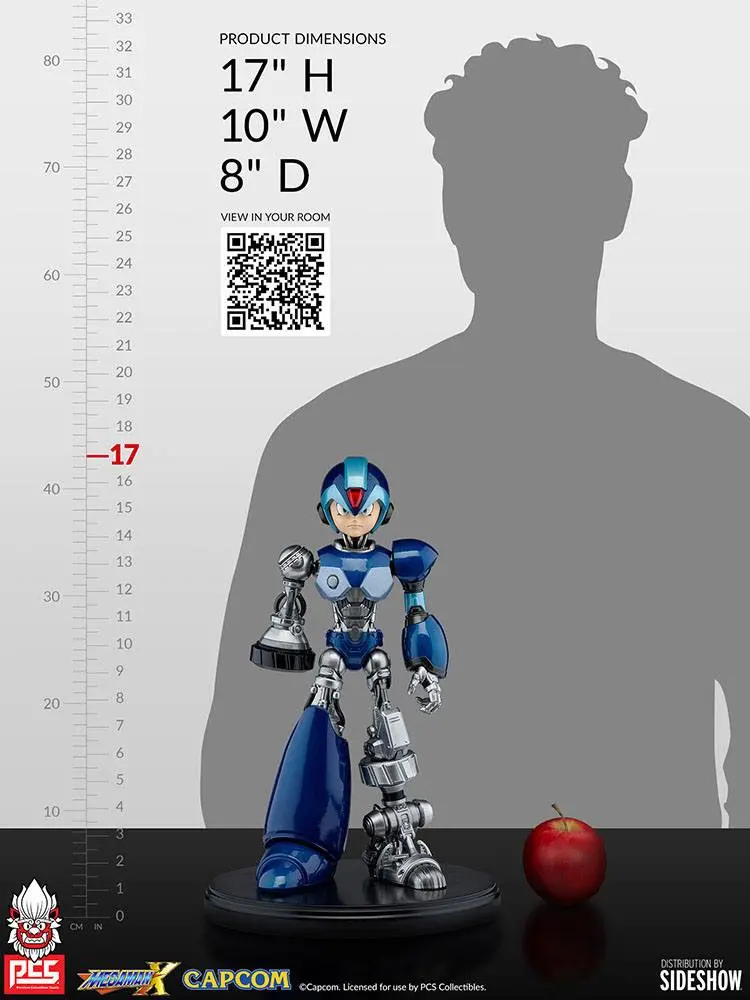 Mega Man X 1/4 Mega Man X szobor figura 43 cm termékfotó