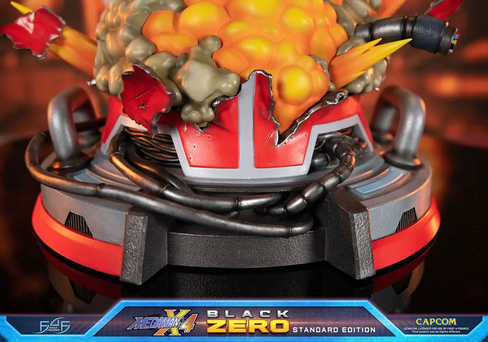 Mega Man X Black Zero szobor figura 43 cm termékfotó