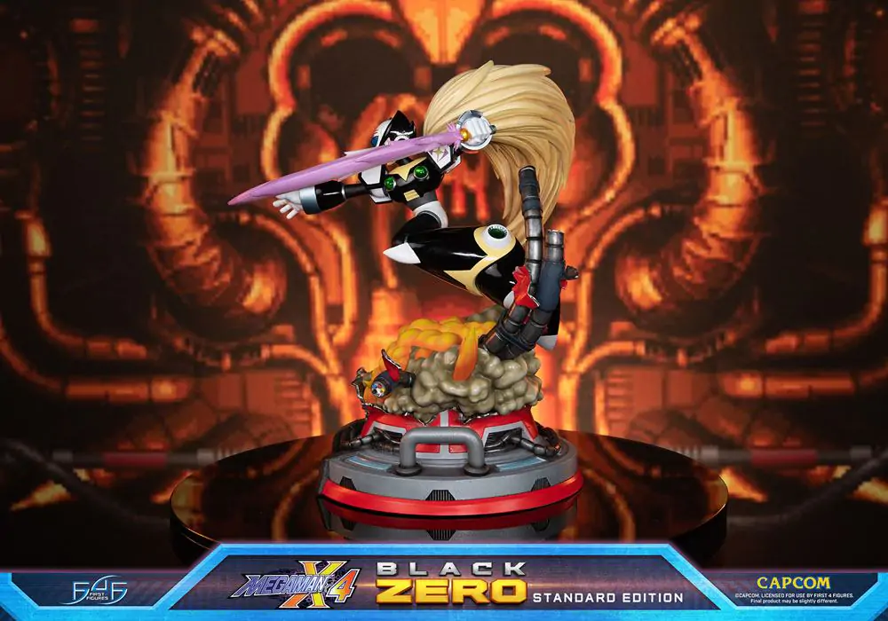 Mega Man X Black Zero szobor figura 43 cm termékfotó