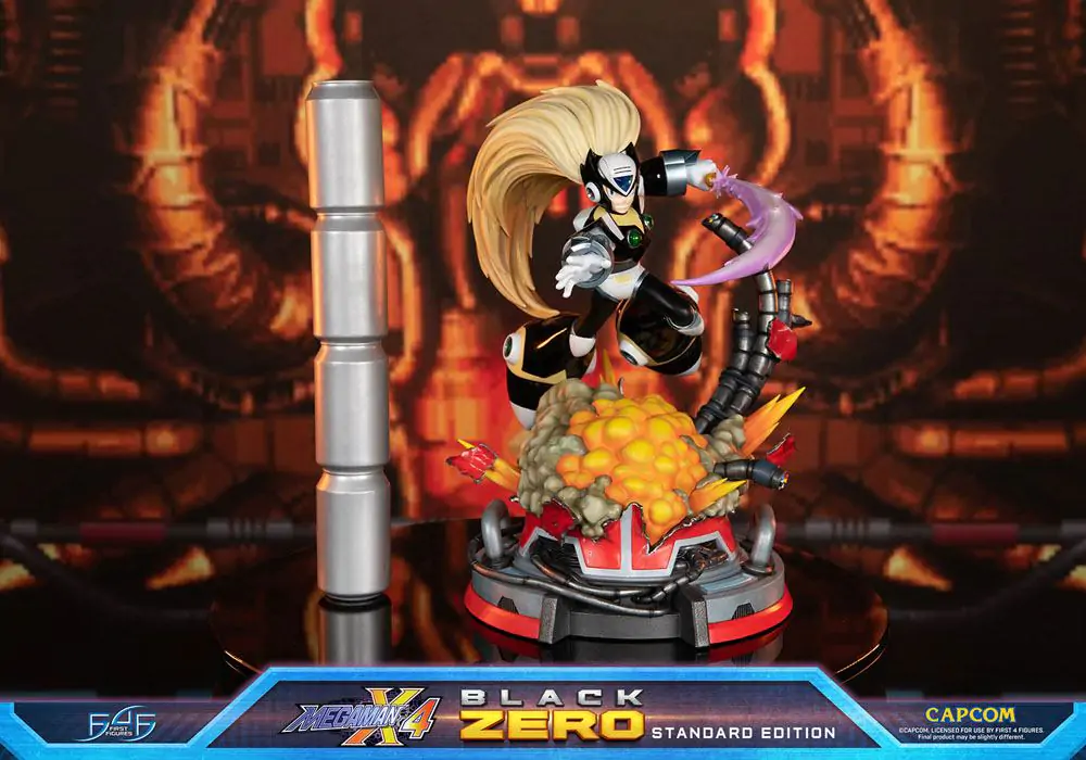 Mega Man X Black Zero szobor figura 43 cm termékfotó